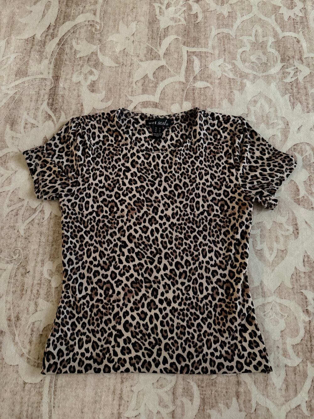 Wet Seal Leopard Print Tee
